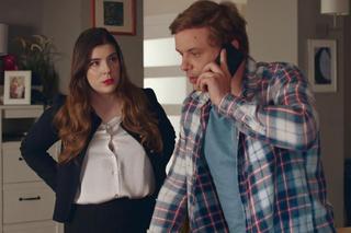 Barwy szczęścia odc. 2904: Agata (Natalia Zambrzycka), Hubert (Marek Molak)