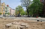 Tak teraz wygląda plac Wolności w Bydgoszczy. Powrót kwiaciarek ponownie opóźniony