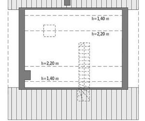 Projekt domu C333f Miarodajny - wariant VI