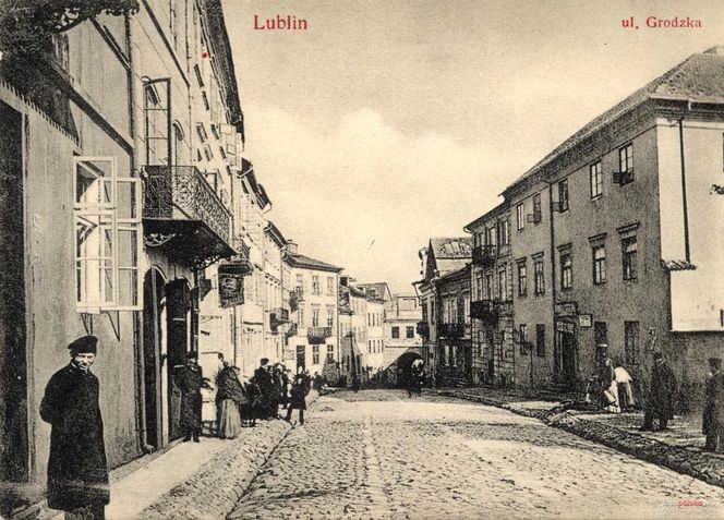 Archiwalne zdjęcia ul. Grodzkiej w Lublinie