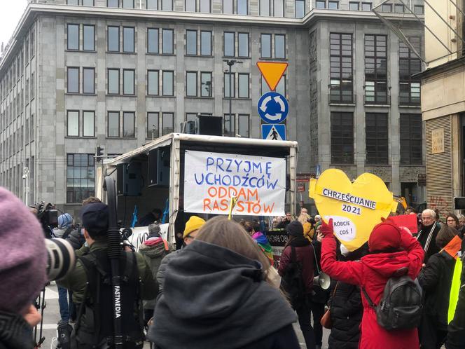 Warszawą przeszedł marsz pod hasłem Stop torturom na granicy
