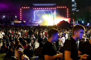 Koncert Huberta w Strefie Kultury przyciągnął całe Katowice