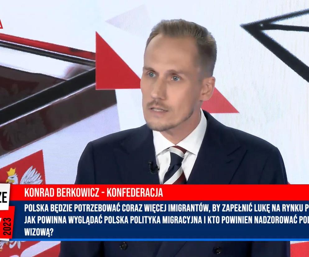 Debata przedwyborcza Super Expressu 24.09.2023: Konrad Berkowicz