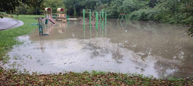 Śląsk pod wodą. Zalania, podtopienia i niemal 500 interwencji straży pożarnej w jeden weekend