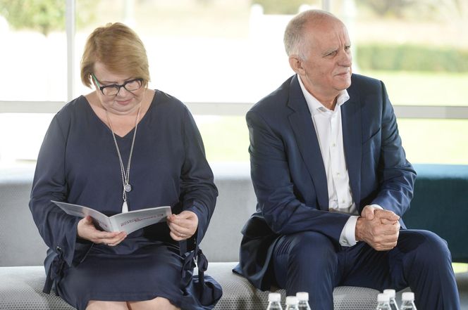 Ilona Łepkowska, Tadeusz Lampka