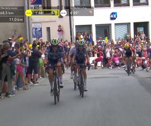 Groźny upadek Katarzyny Niewiadomej w Tour de France. Fatalna sytuacja na zakręcie [ZDJĘCIA]