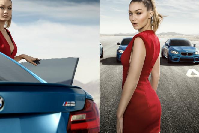 Gigi Hadid w reklamie BMW