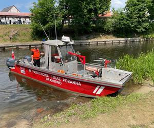 Strażacy z Braniewa  rozpoczęli wodne patrole