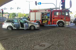 Wypadek w centrum Bydgoszczy! Tworzą się ogromne korki! [ZDJĘCIA]