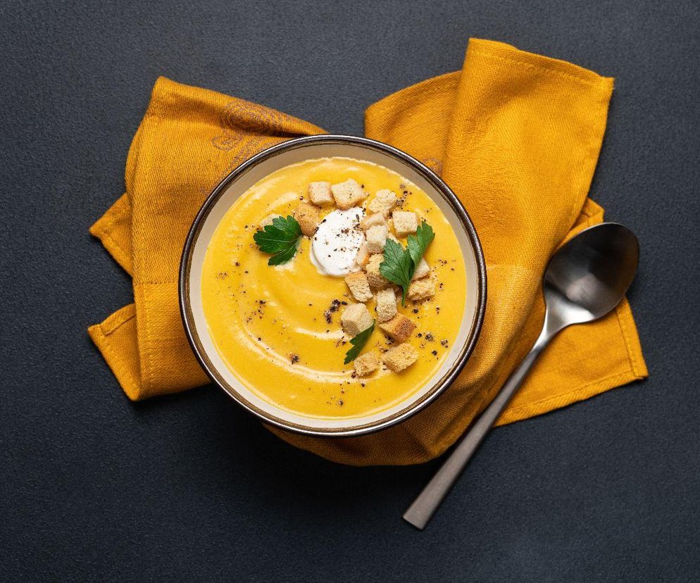 dietetyczna zupa dyniowa