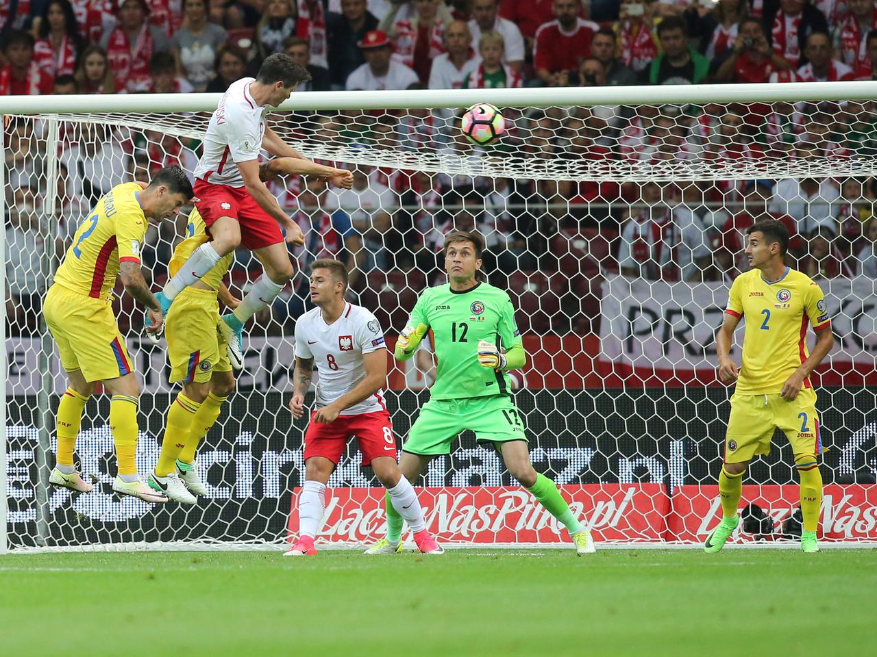 Robert Lewandowski, reprezentacja, bramka, gol, Rumunia