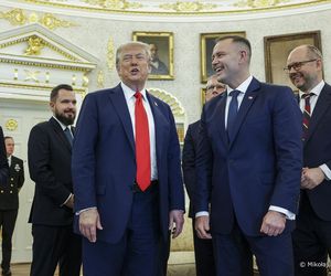 Spotkanie Donalda Trumpa z Karolem Nawrockim