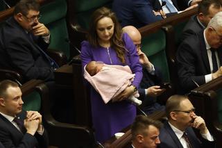 Córeczka Bosaków w Sejmie 