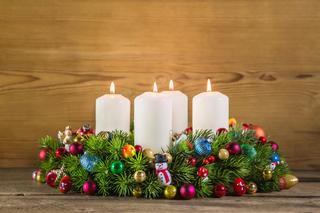 Wieniec  adwentowy - wzór