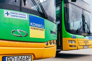 Dwa autobusy MPK Poznań dla Lwowa