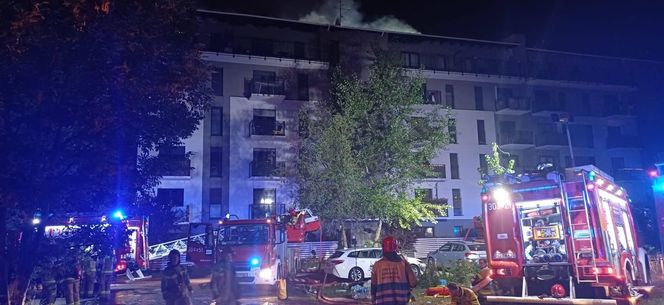 Pożar przy ul. Krańcowej w Poznaniu. Strażacy: "To była trudna noc" [ZDJĘCIA]