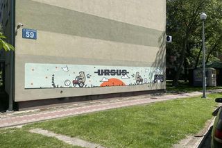 Nowy mural na Ursusie