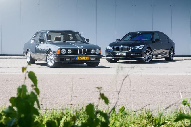 BMW 750Ld xDrive G12 & BMW 745i E23