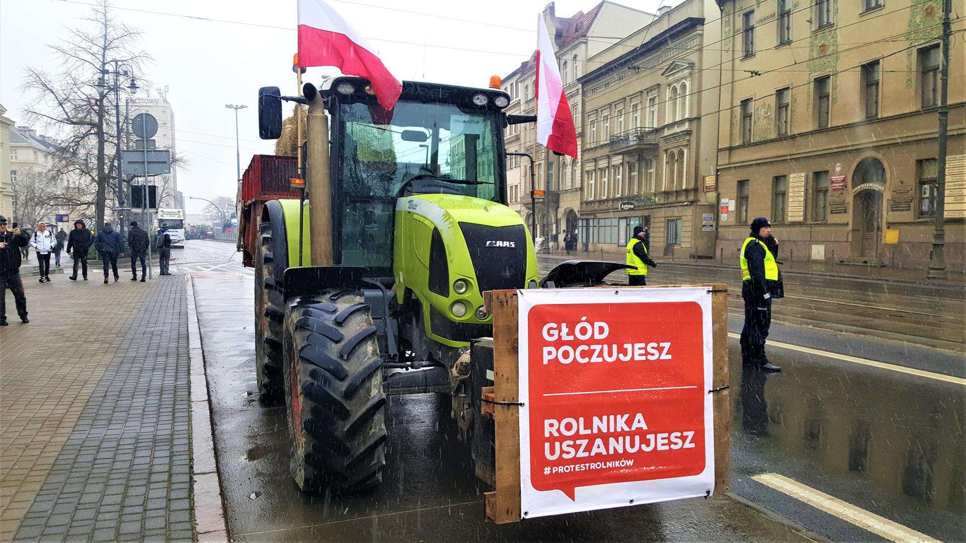 Protest rolników w Bydgoszczy. Może potrwać nawet kilka dni ...