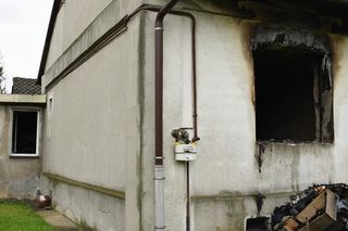 Dramatyczny pożar w Małopolsce. Małżeństwo było uwięzione w płonącym domu