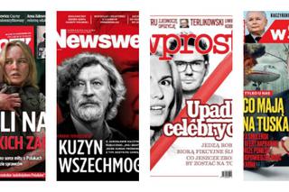 Okładki tygodników. wSieci: Co mają na Tuska?