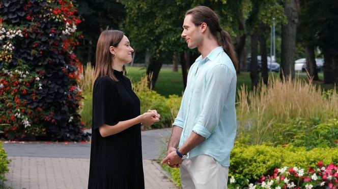 Barwy szczęścia odc. 2755: Natalia (Maria Dejmek), Cezary Rawicz (Marcel Opaliński)