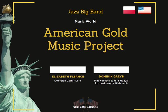 Wychowankowie szkoły muzycznej w Bielanach realizują polsko-amerykański projekt jazzowy