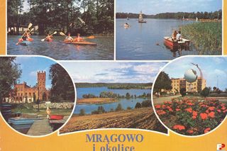 Warmia i Mazury na starych widokówkach.  Tak wyglądały przed laty