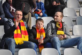 Kibice na meczu Korona Kielce - Radomiak (19 kwietnia 2024)