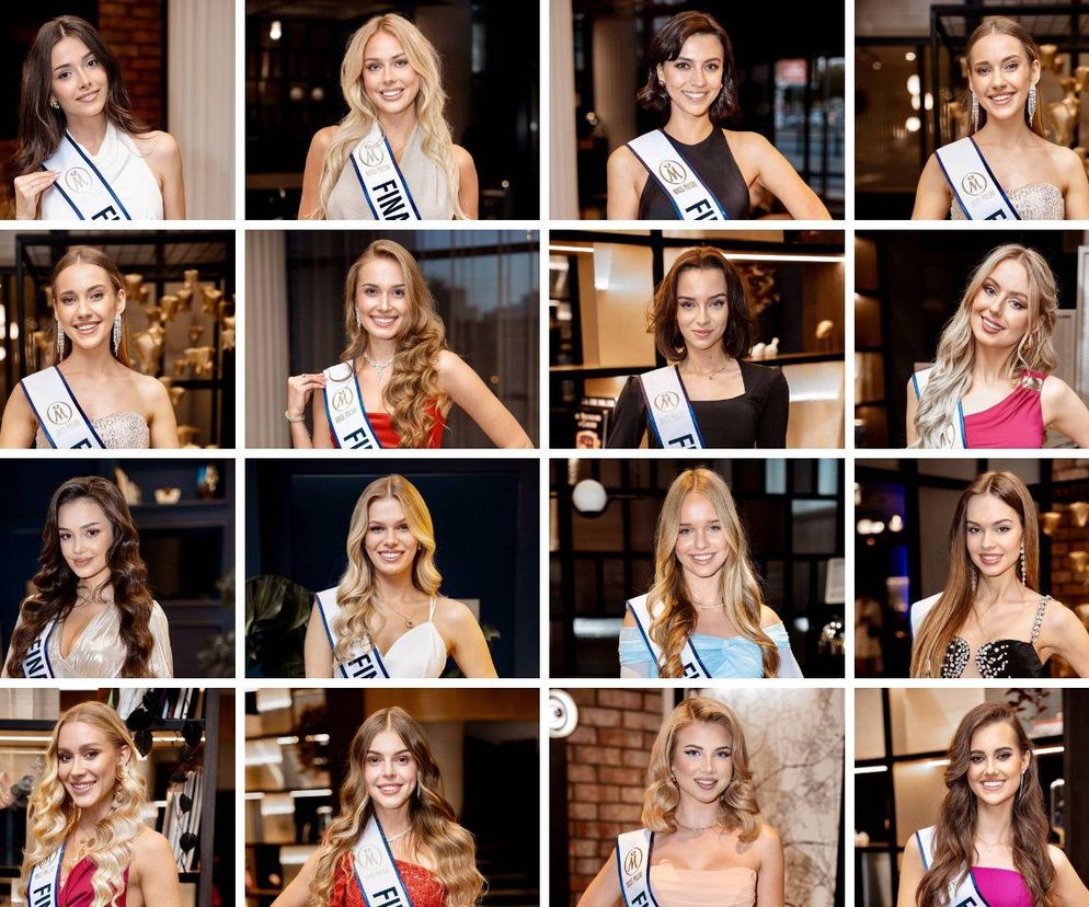 Kandydatki na Miss Polski 2025. Oto piękne finalistki konkursu