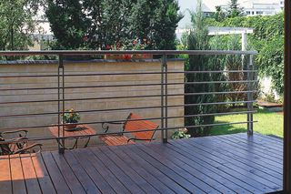 Ogrodzenie tarasu