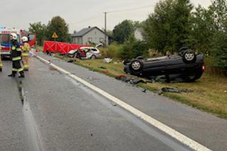 Karambol na drodze pod Mławą! Nie żyją 2 osoby