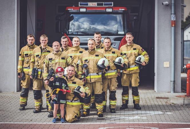 Opolscy strażacy wchodzą na Rysy