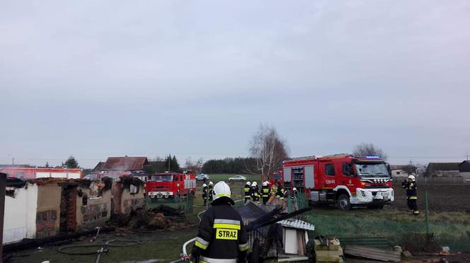 OGROMNY pożar w powiecie świeckim! Jedna osoba poszkodowana