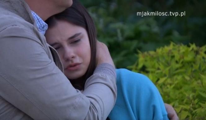 M jak miłość odc. 1609. Basia (Karina Woźniak), Artur Rogowski (Robert Moskwa)