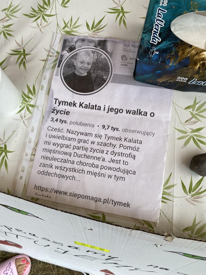 Sprzedają lemoniady, by wesprzeć zbiórkę chorego Tymka