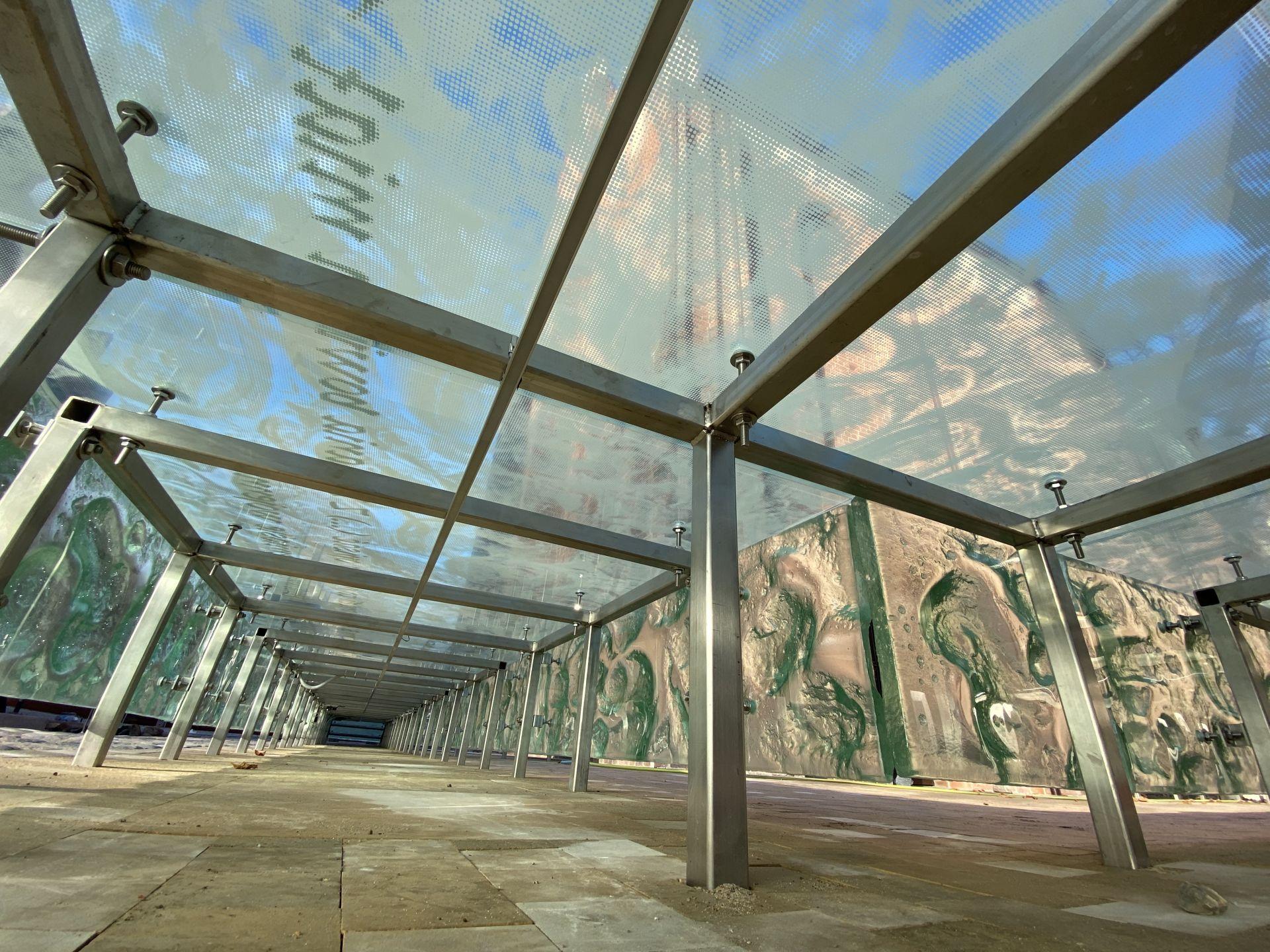 Ekspozycja reliktów palatium Mieszka I na Ostrowie Tumskim w Poznaniu