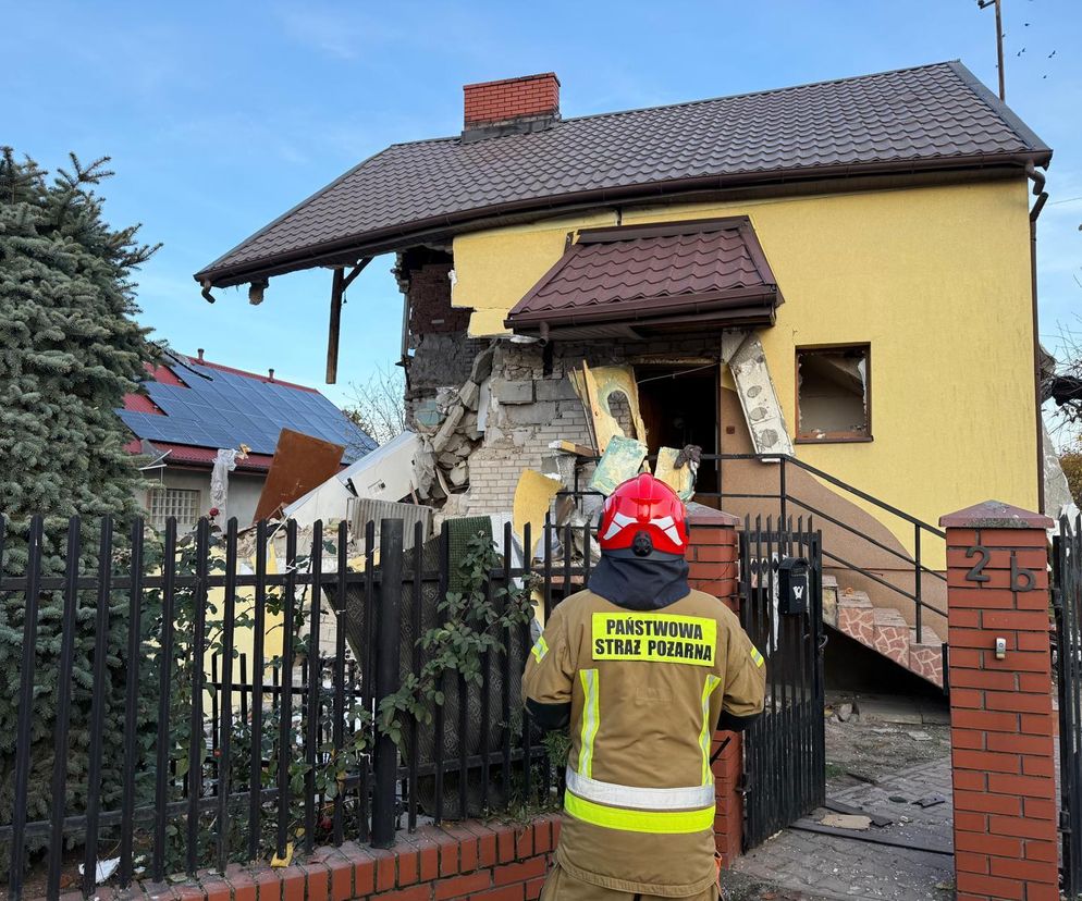 Potężny wybuch gazu w Rawie Mazowieckiej! Trzy osoby ranne