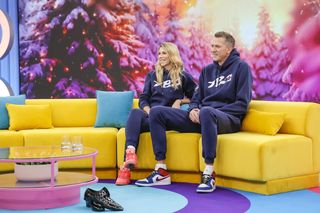 Cezary Trybański z żoną