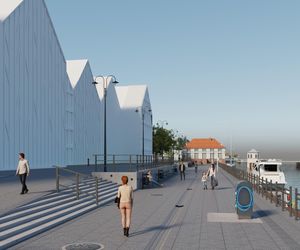 Ruszyła przebudowa nabrzeża Wyspy Spichrzów w Elblągu