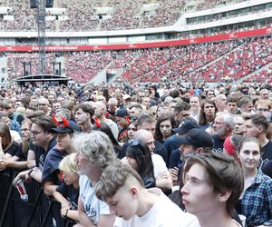Koncert AC/DC w Warszawie (4.07.2025) - część pierwsza. Organizatorem koncertu jest Live Nation Polska