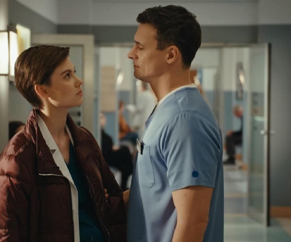 Na dobre i na złe odc. 956. Blanka (Pola Gonciarz), Krzysztof Radwan (Mateusz Damięcki)