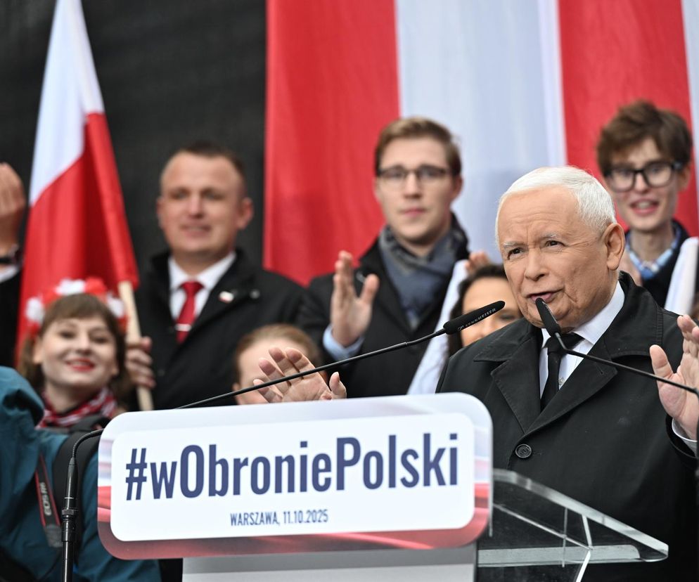 Manifestacja Prawa i Sprawiedliwości w Warszawie