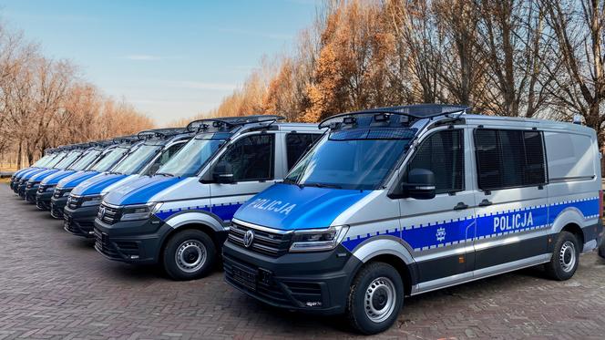 Nowe Volkswageny Craftery dla policji
