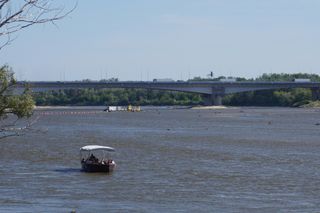Plaża Romantyczna nad Wisłą w Warszawie