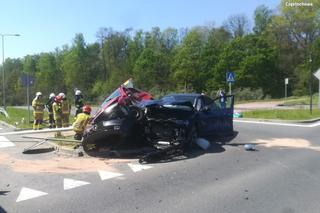 Groźny wypadek w Częstochowie. Jedna osoba w szpitalu