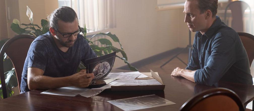 Na dobre i na złe odc. 720. Michał Wilczewski (Mateusz Janicki), Artur Bart (Piotr Głowacki)