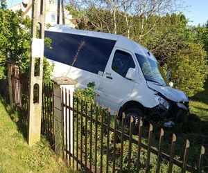 Wypadek szkolnego busa. Poszkodowane dzieci