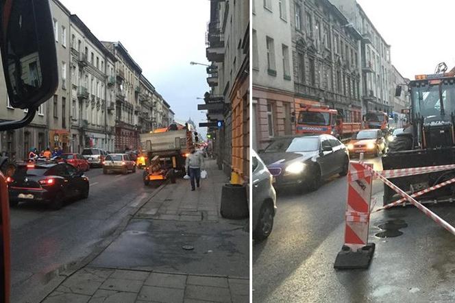 Awaria wodociągowa na Próchnika