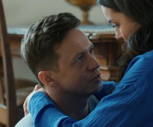 Barwy szczęścia, odcinek 3162. Błażej (Piotr Ligienza), Weronika (Maria Świłpa)